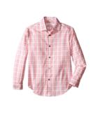 Calvin Klein Kids - Edge Plaid Long Sleeve Shirt