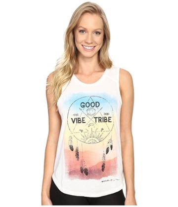 Spiritual Gangster - Vibe Tribe Dreamcatcher Raglan Muscle Tank Top
