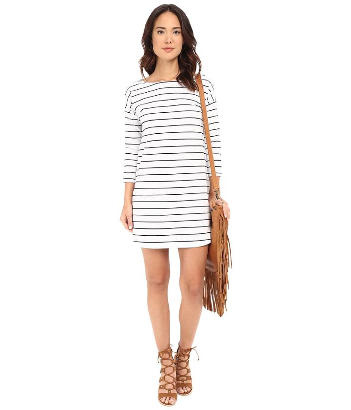 Bb Dakota - Dinah Striped Ponte Shift Dress