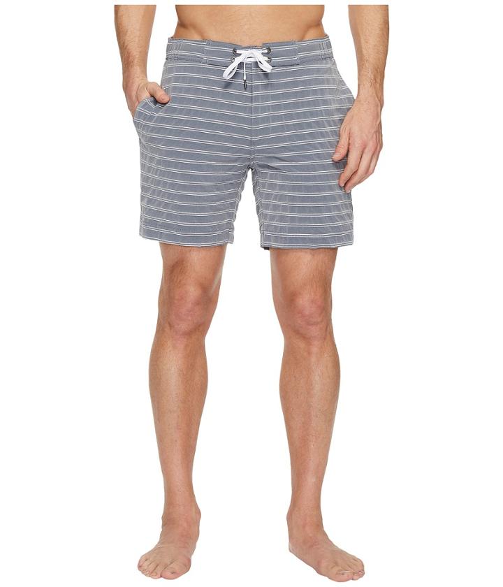 Onia - Alek 7 Stripe Swim Shorts