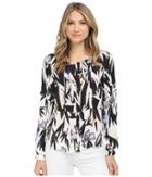 Nicole Miller - Skylar Hummingbird Slid Blouse
