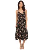 Jack By Bb Dakota - Lizzie Rose Revival Printed Crepon Midi Dress