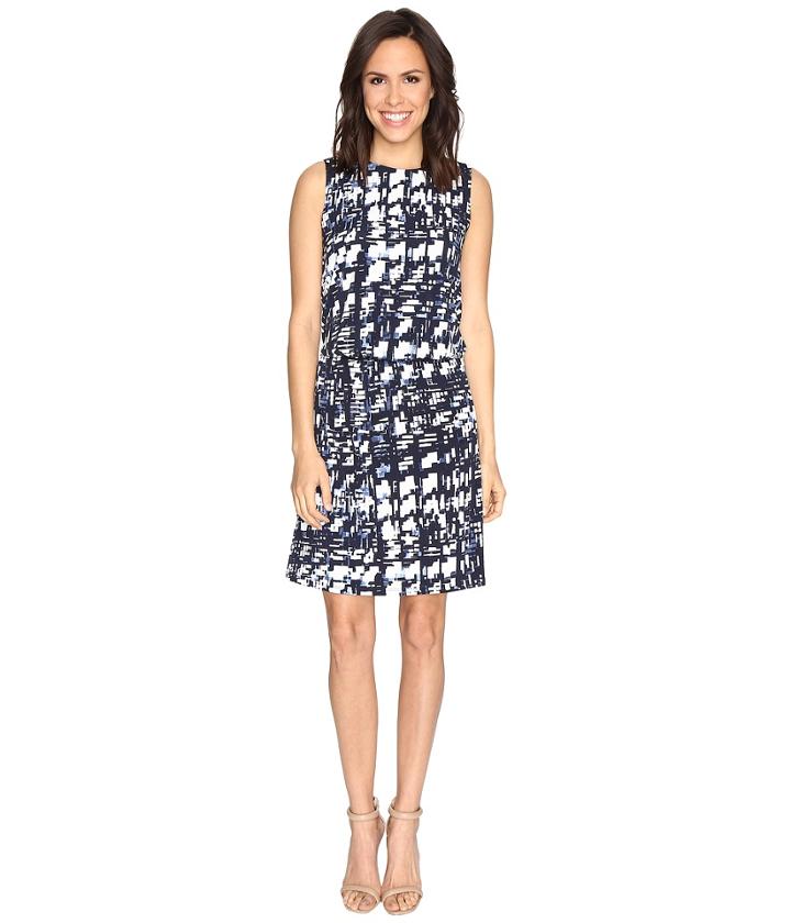Ellen Tracy - Blouson Dress