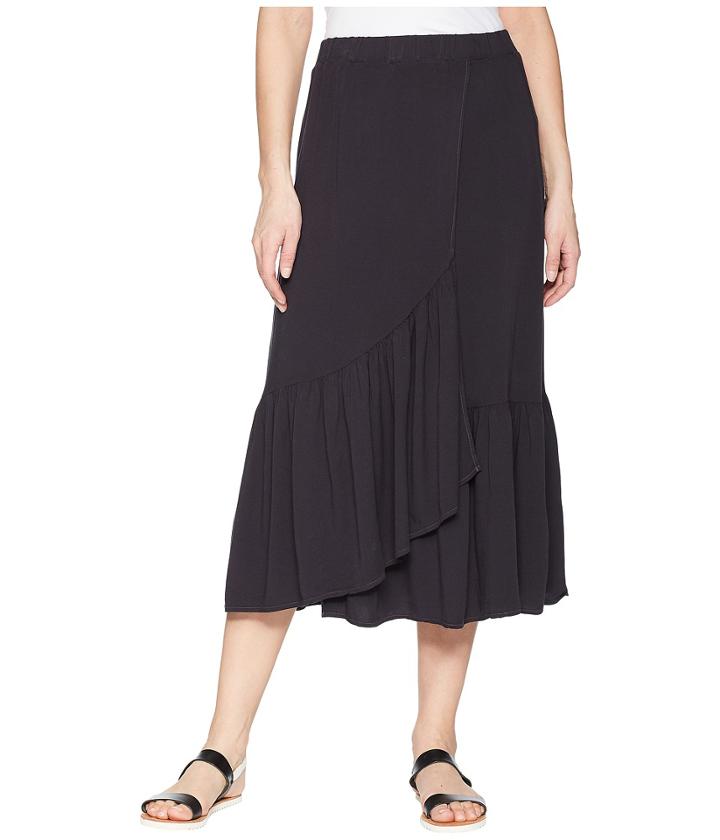 Michael Stars - Rylie Rayon Wrapped Midi Skirt