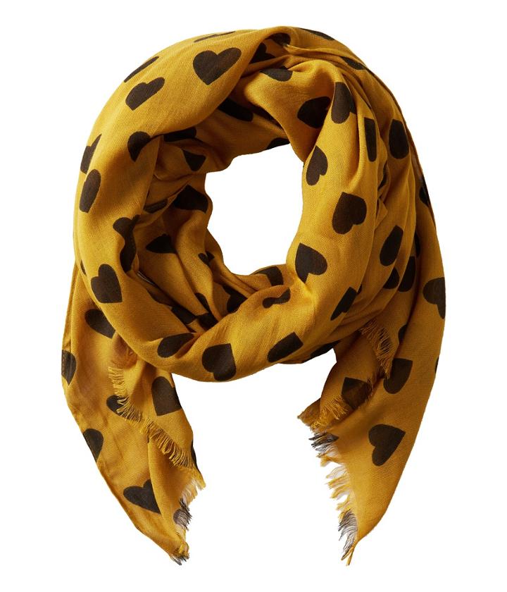 San Diego Hat Company - Bss1404 Heart Print Fabric Scarf