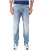 G-star - 3301 Straight Fit Jeans In Aiden Stretch Denim Light Aged