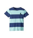 Polo Ralph Lauren Kids - 30/1 Yarn-dyed Jersey Short Sleeve Crew Neck Striped Top