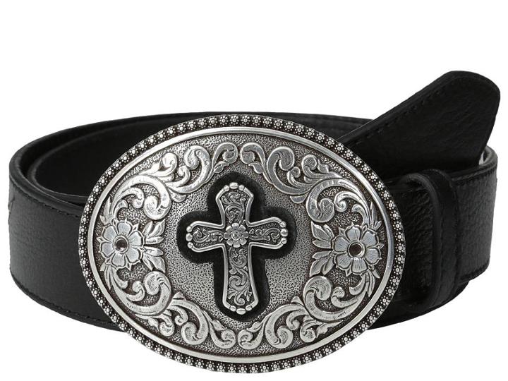 Ariat Winged Belt W/ Large Cross Buckle