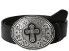 Ariat Winged Belt W/ Large Cross Buckle