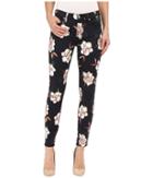 7 For All Mankind - The Ankle Skinny With Contour Wb In Calypso Floral