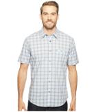 James Campbell - Matrix Short Sleeve Woven Plaid Shirt