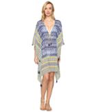 Bleu Rod Beattie - Road To Morocco Caftan Cover-up
