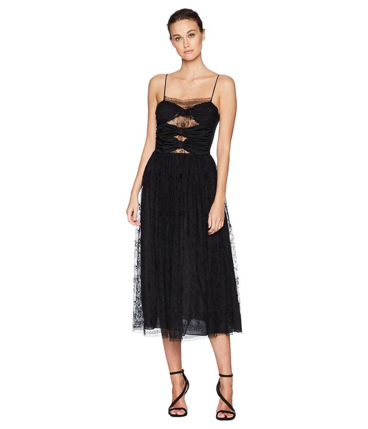 Adam Lippes - Silk Crepe Cami Dress W/ Knotted Bodice