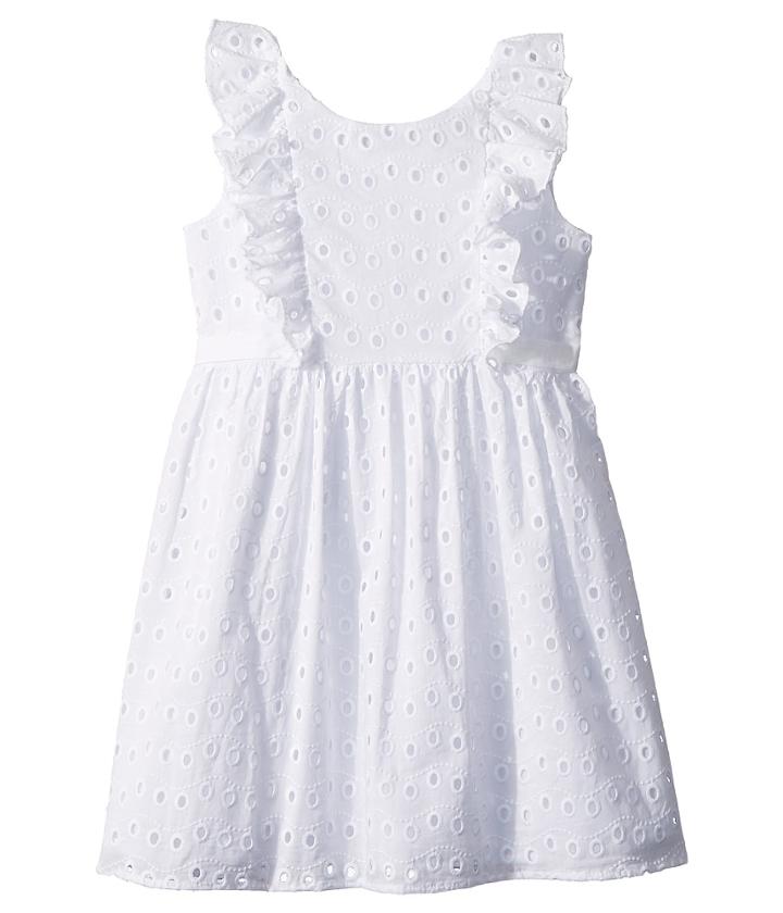 Us Angels - Eyelet Fit Flare Dress