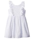 Us Angels - Eyelet Fit Flare Dress