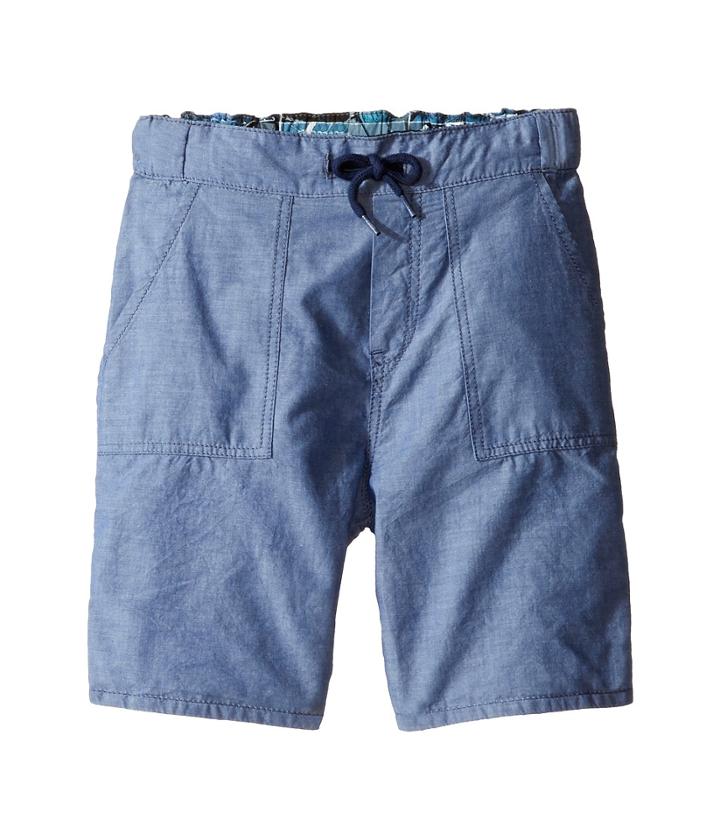 Paul Smith Junior - Bike/chambray Reversible Shorts