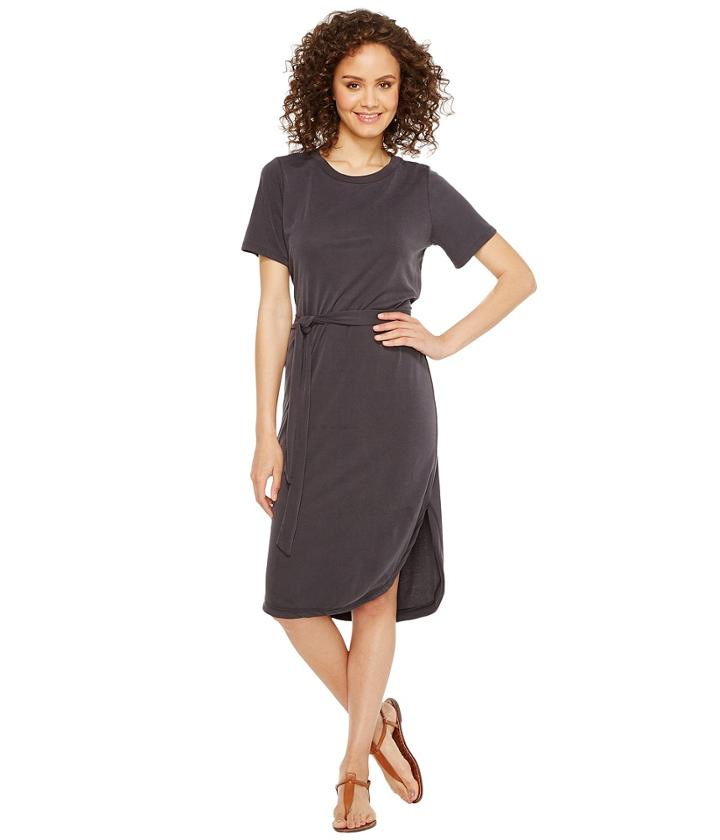 Culture Phit - Arlene Short Sleeve Midi Dress With Front Tie