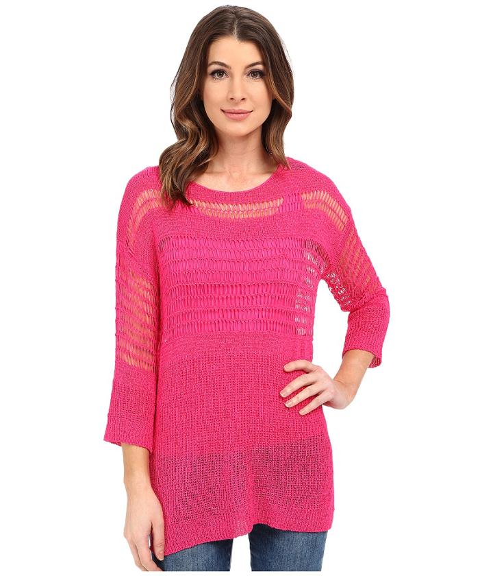 Miraclebody Jeans - Drew Dropneedle Sweater W/ Body-shaping Inner Shell