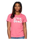 Life Is Good - Knockout Dog Crusher Tee