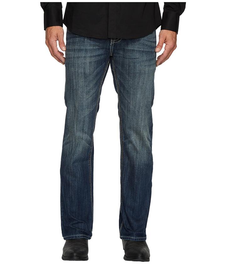 Rock And Roll Cowboy - Pistol Bootcut In Dark Vintage M0p4425