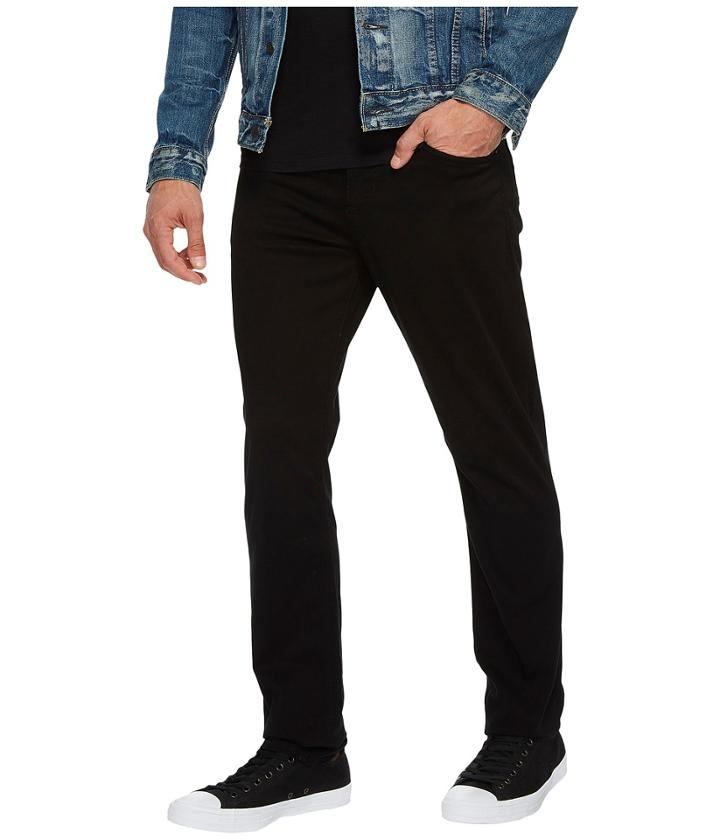 Hudson - Blake Slim Straight Twill In Blackened