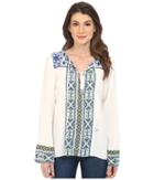 Hale Bob - Eye Candy Top W/ Double Tie