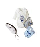 Little Marc Jacobs - Set Of Bodysuit And 2 Bibs Sold With Mouse Pouch