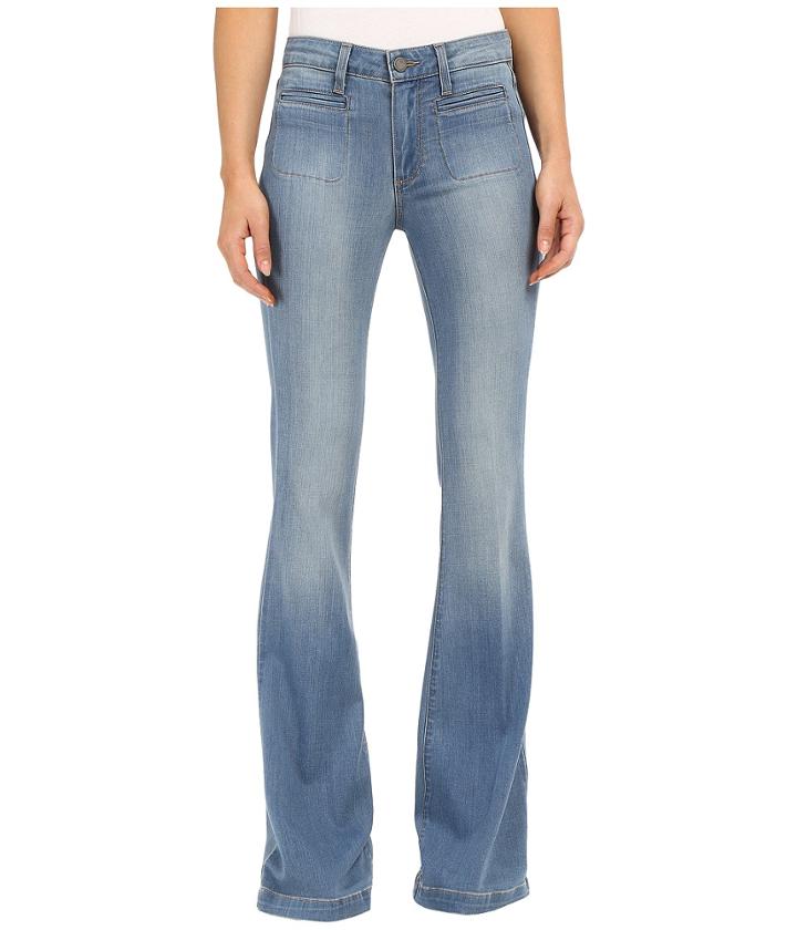 Paige - Vintage High Rise Bell Canyon In Aubrey No Whiskers