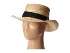 Tommy Bahama - Palm Fiber Gambler With 3 Pleat Cotton Band