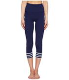 Kate Spade New York X Beyond Yoga - Sailing Stripe High Waist Capris