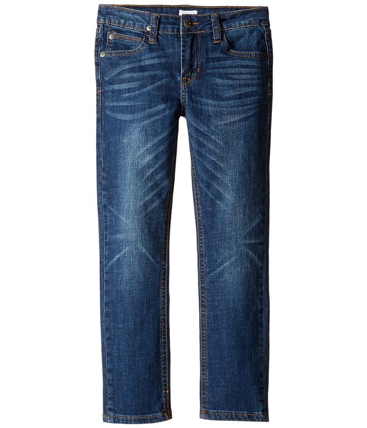 Hudson Kids - Jagger Slim Straight Five-pocket Jeans In Gritty Grass