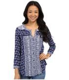 Lucky Brand - Mix Print Top