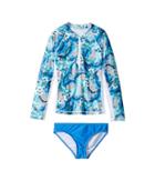 Seafolly Kids - Jungle Geo Long Sleeve Surf Set