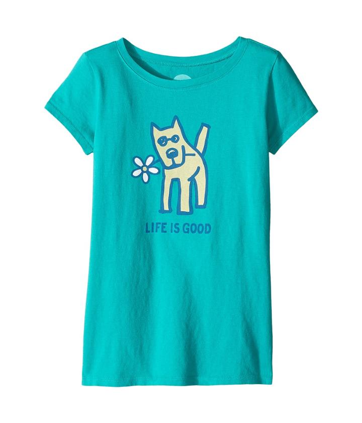 Life Is Good Kids - Rocket Daisy Crusher Tee