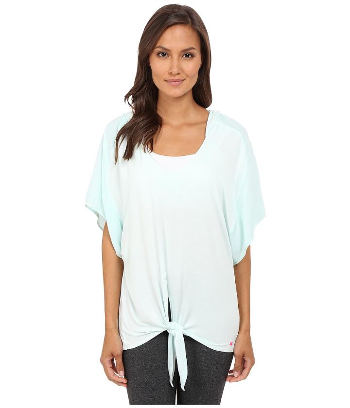 Pink Lotus - Day Dreamin Childs Pose Hooded Front Tie Pullover Sweater