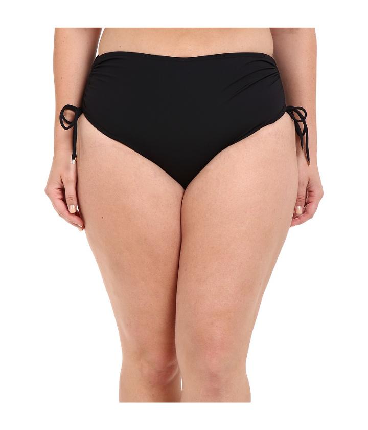 Michael Michael Kors - Logo Solids Shirred Hipster Bottom Plus