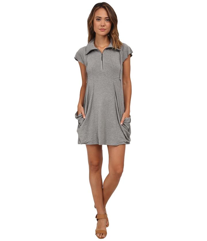 Kensie - Drapey French Terry Dress