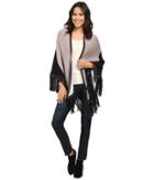 Nic+zoe - Color Block Fringe Scarf