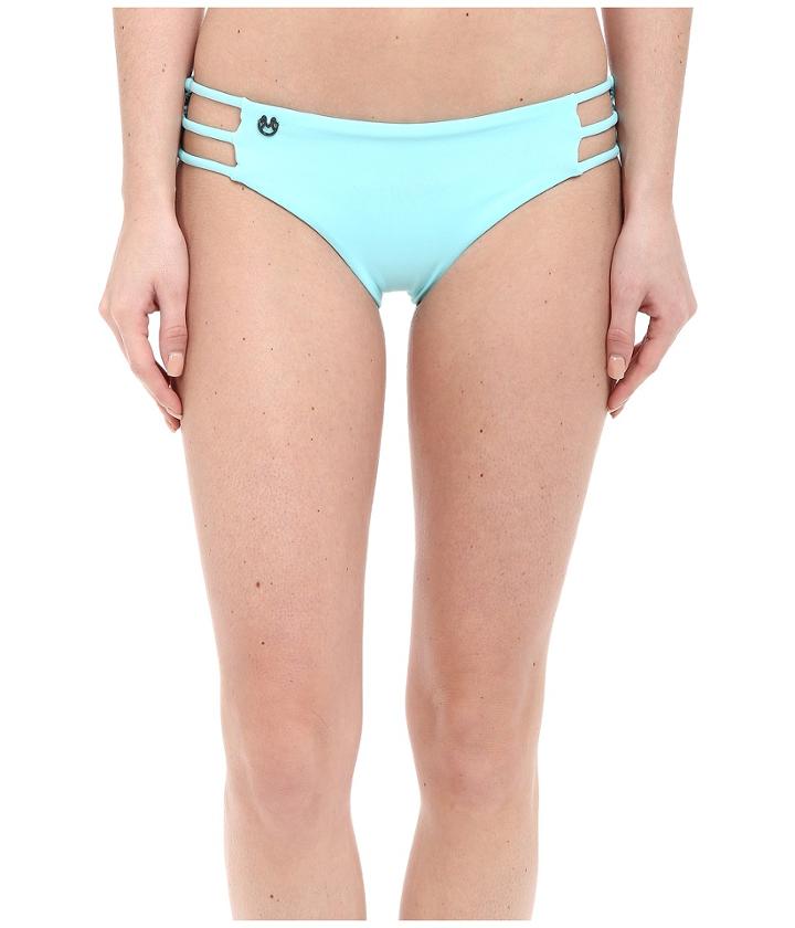 Maaji - Pale Turquoise Waterfalls Cheeky Cut Bottom