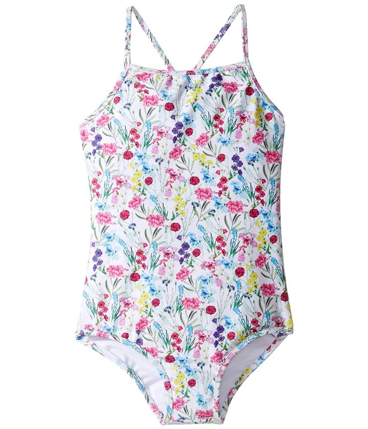 Oscar De La Renta Childrenswear - Botanical Flora Classic Swimsuit