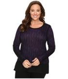 Michael Michael Kors - Plus Size Textured Scale Woven Top