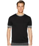 Todd Snyder - Tipped Short Sleeve Crew Sweater