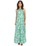 Adelyn Rae - Halter Maxi Dress W/ Racerback Straps