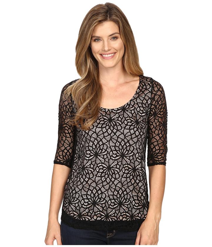 Roper - 0430 All Over Lace Tee