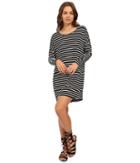 Culture Phit - Vienna 3/4 Sleeve Striped Dress