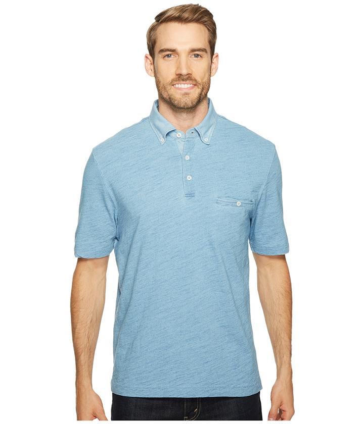 Thomas Dean &amp; Co. - Cotton Overdye Solid Polo