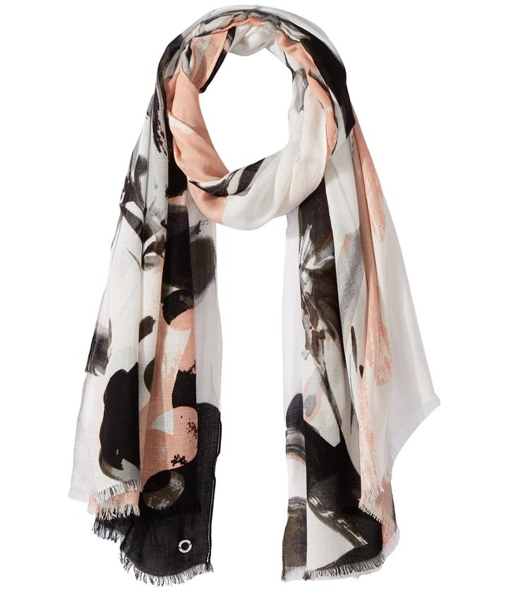 Calvin Klein - Abstract Viscose Scarf