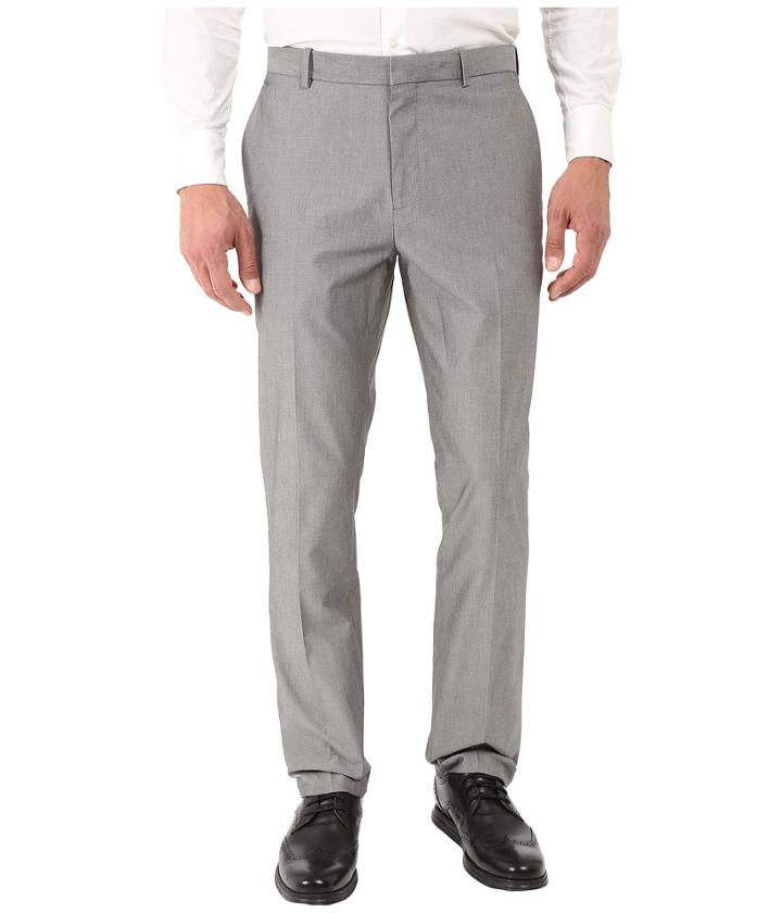 Perry Ellis - Slim Fit Chambray Suit Pant