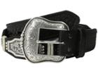 Ariat - Scalloped Belt W/ Rectangle Floral Concho