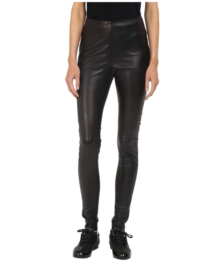 Adidas Y-3 By Yohji Yamamoto - Stretch Leather Leggings